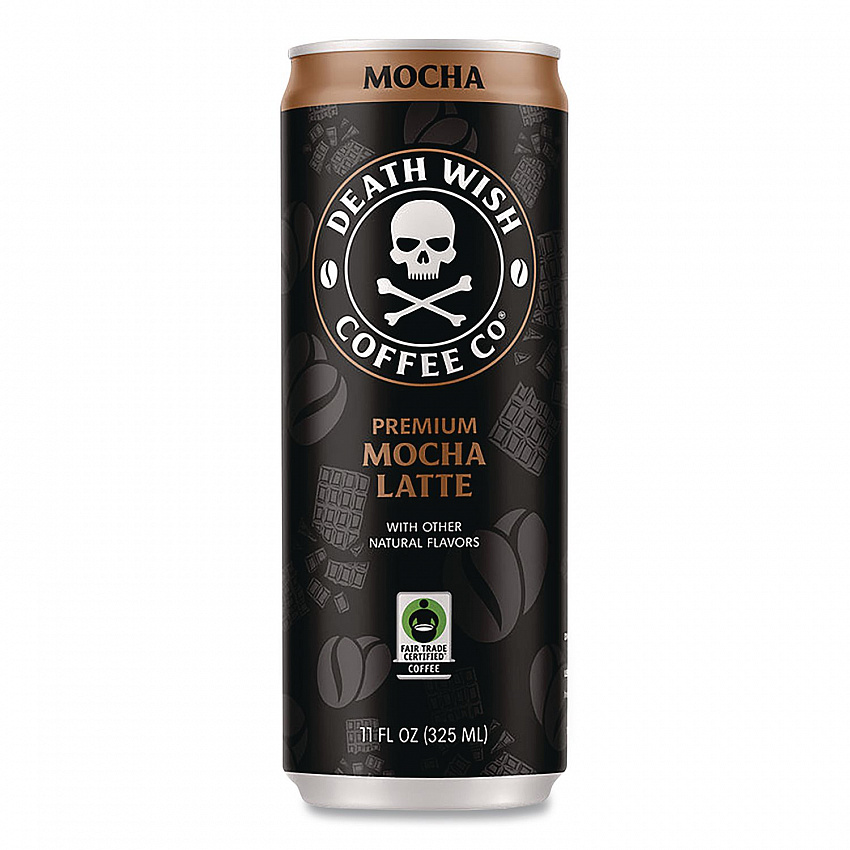 Mocha Latte Cold Brew Coffee, 11 oz Can, 12/Carton (EWC34447)