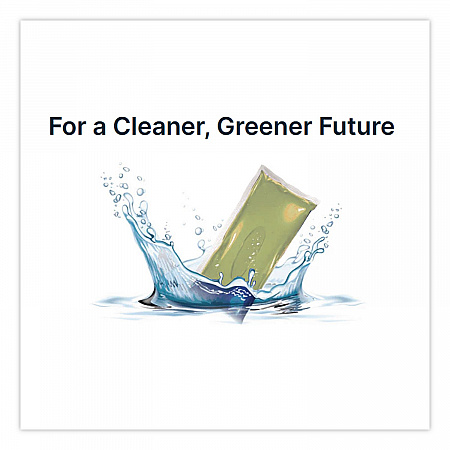 Aqua ChemPacs Concentrated Liquid Hand Soap, Rain Scent, 30 ChemPacs/Bag (9321541)