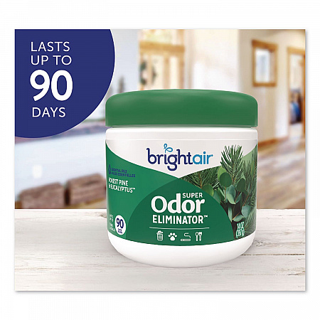 Super Odor Eliminator, Forest Pine and Eucalyptus, 14 oz Jar (901277)