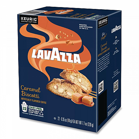 Caramel Biscotti Coffee K-Cup, 22/Box (5000384732)