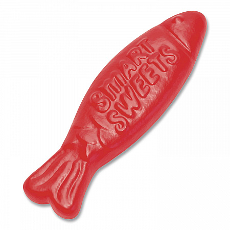 Sweet Fish Gummy Candy, Berry, 1.8 oz Packet, 12/Box (SMW20021)