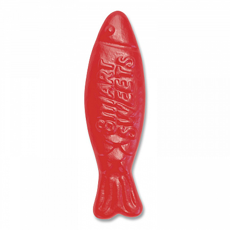Sweet Fish Gummy Candy, Berry, 1.8 oz Packet, 12/Box (SMW20021)