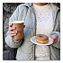 Paper Hot Cups, 12 oz, Natural, 20/Pack (CURTPA12)