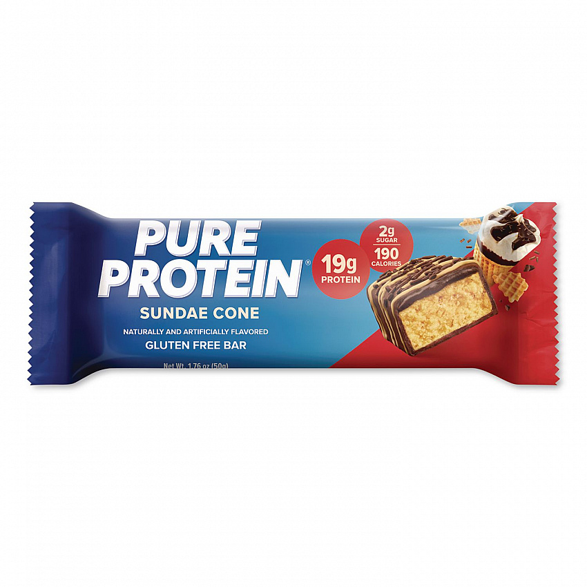 Sundae Cone Protein Bar, 1.76 oz Bar, 6/Box (NRN00113)