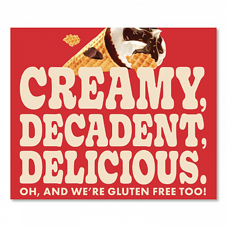 Sundae Cone Protein Bar, 1.76 oz Bar, 6/Box (NRN00113)
