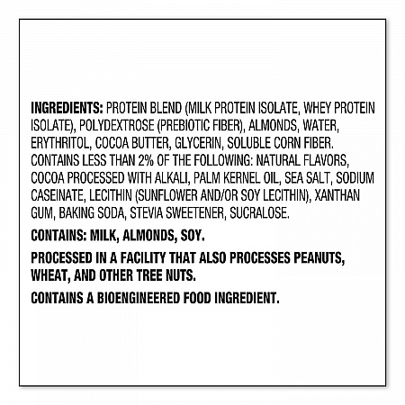 Protein Bar Minis, Cookies and Cream, 0.81 oz Bar, 14/Box (QUN01273)