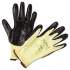 AnsellPro HyFlex Ultra Lightweight Assembly Gloves, Black/Yellow, Size 9, 12 Pairs (115009)