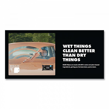 Extra Large Flushable Wipes, 7 x 7, Fragrance Free, White, 18 Wipes (300636)