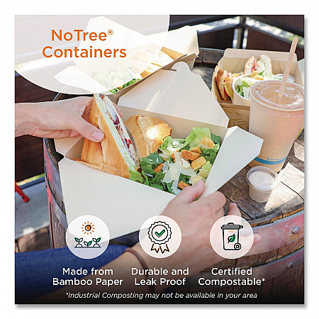 NoTree Cutlery, Light Mediumweight, Spoon, Paper, Natural, 1,000/Carton (SPNT6)