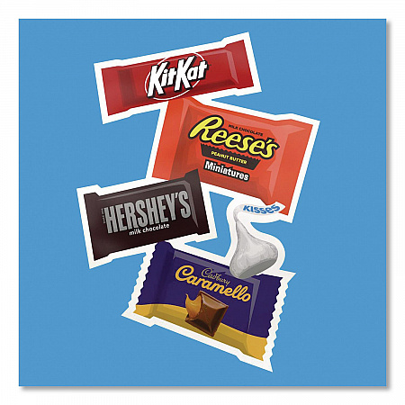 Assorted Minis Value Pack, Assorted Chocolates, 57.18 oz Bag, 210 Pieces (22002450)