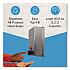 ClassicSeries Surface-Mounted Soap Dispenser, 40 oz, 4.75 x 3.5 x 8.13, Stainless Steel (2111)