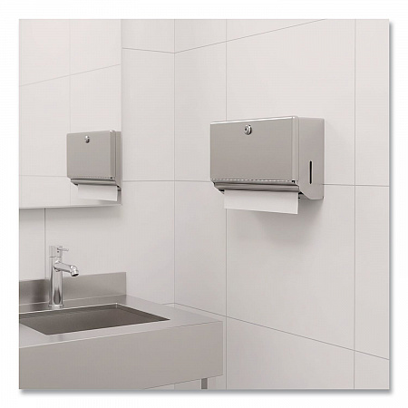 ClassicSeries Surface-Mounted Paper Towel Dispenser, 10.75 x 4 x 7.06, Stainless Steel (26212)