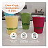 PLA Lids for Fiber Containers, 6.3 x 8.2 x 0.5, Clear, Plastic, 400/Carton (TRLCS8)