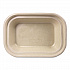 Fiber Containers, 17 oz, 6.02 x 8.02 x 1.5, Natural, Sugarcane Fiber, 400/Carton (TRSCU8LFP)