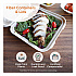 Fiber Containers, 17 oz, 6.02 x 8.02 x 1.5, Natural, Sugarcane Fiber, 400/Carton (TRSCU8LFP)