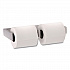 ClassicSeries Toilet Tissue Dispenser for Two Rolls, Controlled Delivery, 12.5 x 4 86 x 1.5, Black/Aluminum (274)