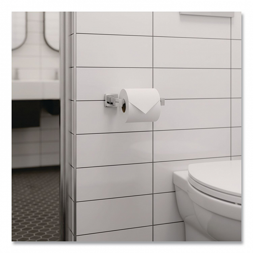 ClassicSeries Surface-Mounted Toilet Tissue Dispenser, 7.25 x 3.94 x 2, Bright Stainess Steel (7685)