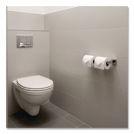 ClassicSeries Surface-Mounted Toilet Tissue Dispenser, 12.5 x 3.94 x 2, Stainless Steel (7686)