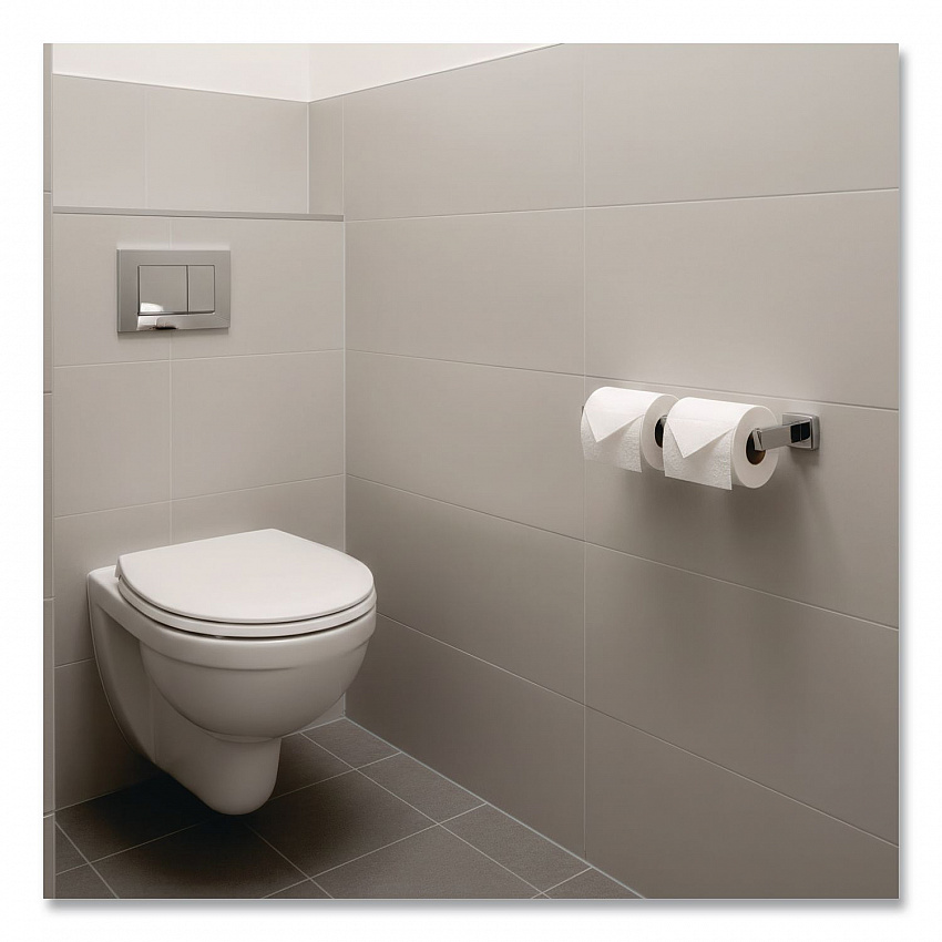 ClassicSeries Surface-Mounted Toilet Tissue Dispenser, 12.5 x 3.94 x 2, Stainless Steel (7686)