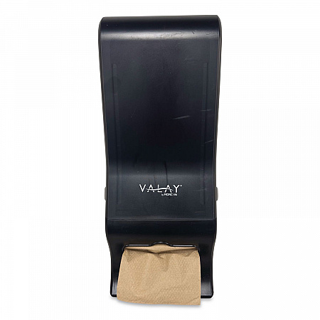 Valay Tower Napkin Dispenser, 8 x 17.25 x 13, Black (NT555)