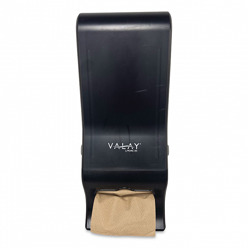 Valay Tower Napkin Dispenser, 8 x 17.25 x 13, Black (NT555)