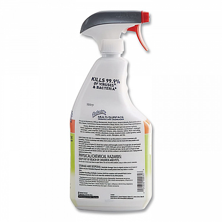 Multi-Surface Disinfectant Degreaser, Herbal Scent, 32 oz Spray Bottle (311836EA)