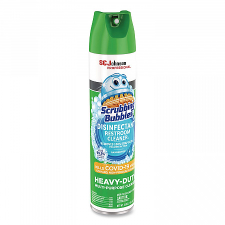 Disinfectant Restroom Cleaner II, Rain Shower Scent, 25 oz Aerosol Spray (313358EA)