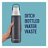 Stainless Steel Filtered Water Bottle. 20 oz, Carbon (36447)