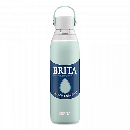 Stainless Steel Filtered Water Bottle, 20 oz, Glacier (36448)