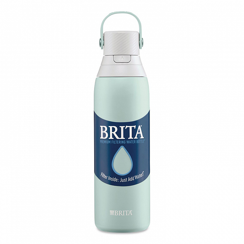 Stainless Steel Filtered Water Bottle, 20 oz, Glacier (36448)