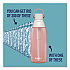 Plastic Filtered Water Bottle, 36 oz, Blush (36525)