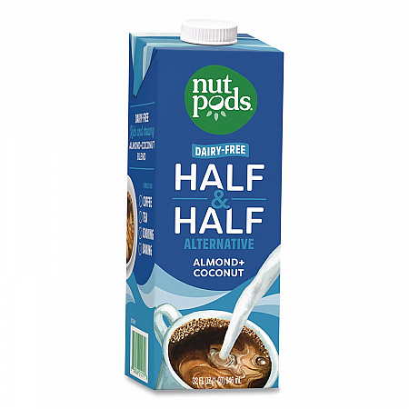 Half and Half Dairy-Free Liquid Creamer, 32 oz Carton (5000393093)
