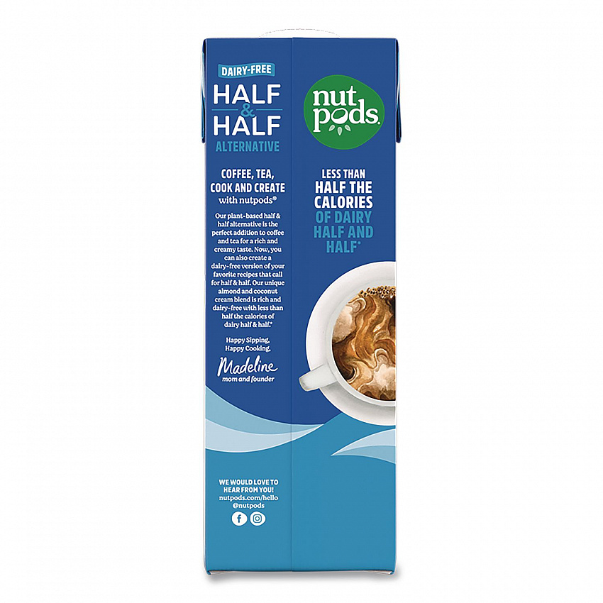 Half and Half Dairy-Free Liquid Creamer, 32 oz Carton (5000393093)