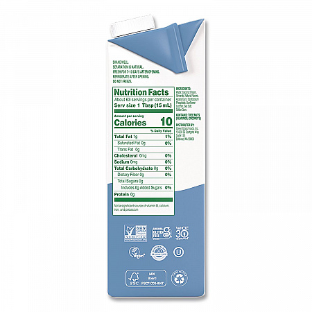 French Vanilla Dairy-Free Liquid Creamer, 32 oz Carton (5000393094)
