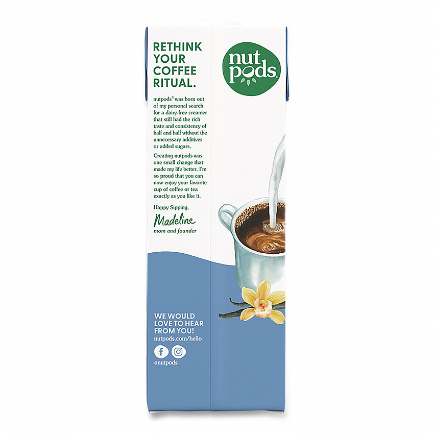 French Vanilla Dairy-Free Liquid Creamer, 32 oz Carton (5000393094)