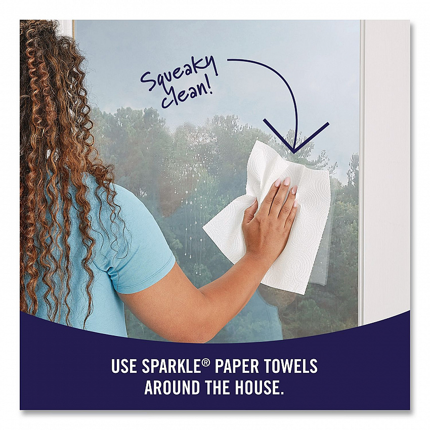 Tear-A-Square Double Roll Paper Towels, 2-ply, 110 Sheets/Roll, 12 Rolls/Pack (22361507)