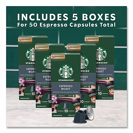 Espresso Roast Original Pod, 10/Pack, 5 Packs/Box (109053)