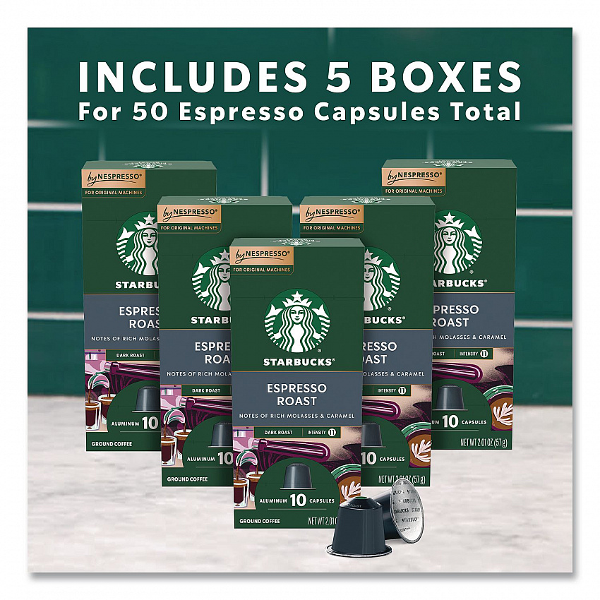 Espresso Roast Original Pod, 10/Pack, 5 Packs/Box (109053)