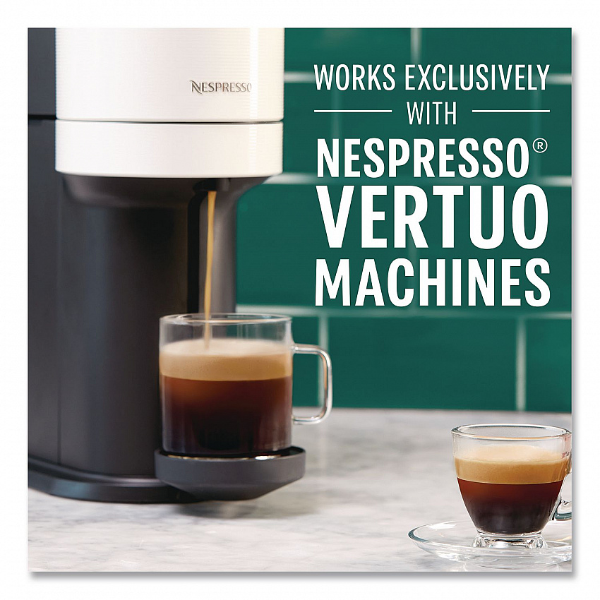 Caffe Verona Vertuo Pod, 8/Pack, 4 Packs/Box (117661)