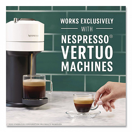 Espresso Roast Vertuo Pod, 10/Pack, 5 Packs/Box (117662)