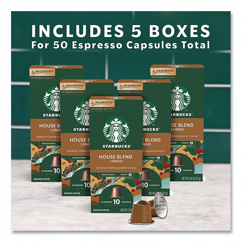 House Blend Original Pods, 10/Pack, 5 Packs/Box, 50/Box (109047)