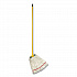 Super Stitch Cotton Looped End Wet Mop, 20 oz, White, 1