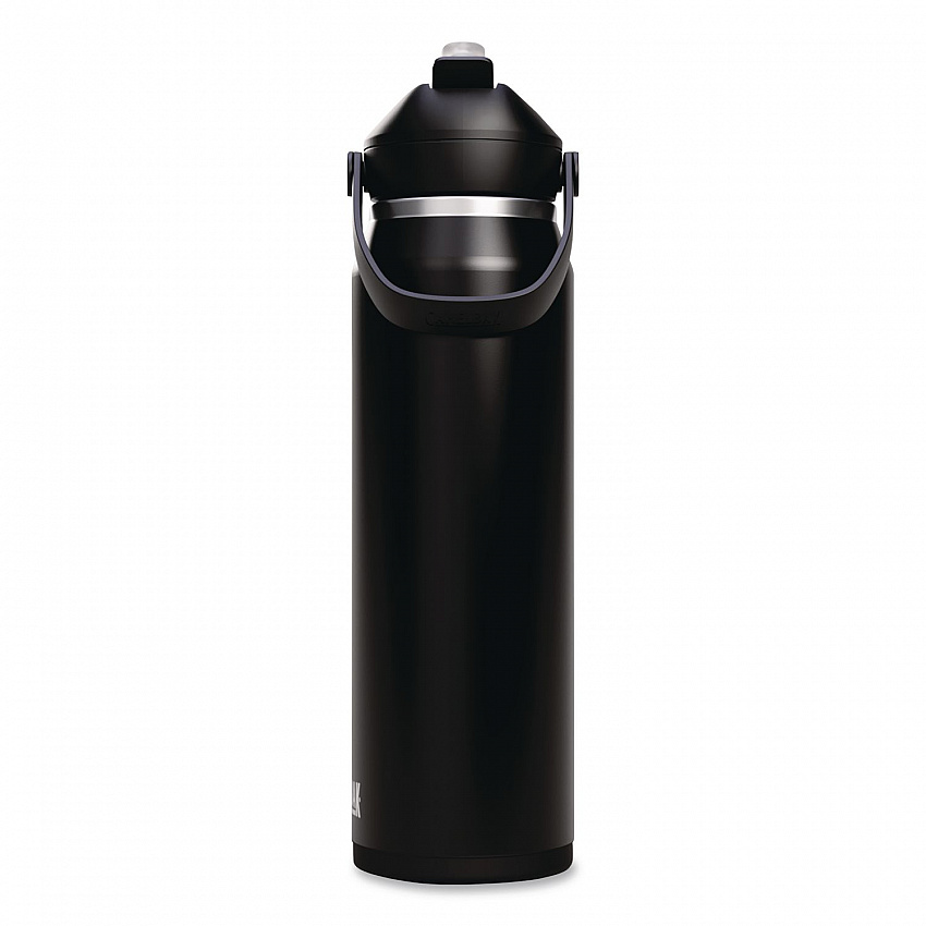 Thrive FlipStraw Stainless Steel Vacuum Insulated Water Bottle, 32 oz, Black (2855001001)