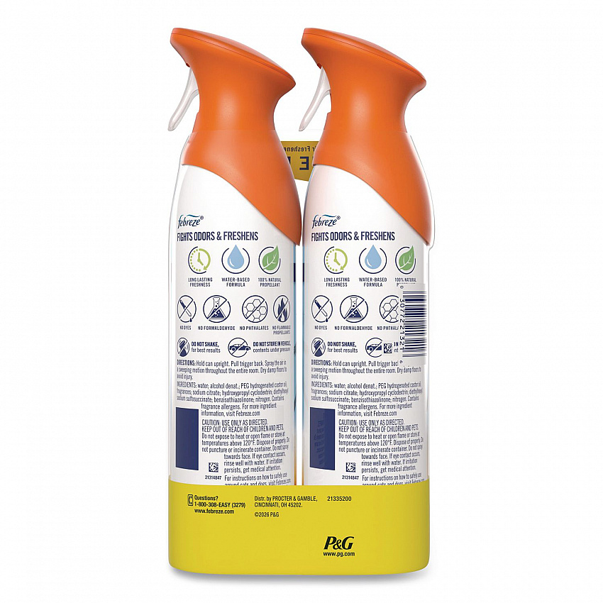 AIR, Hawaiian Aloha, 8.1 oz Aerosol Spray, 2/Pack, 3 Packs/Carton (21321)