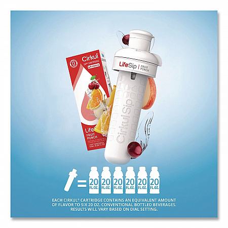 LifeSip Flavor Cartridge, Sugar-Free Fruit Punch (850021373399)