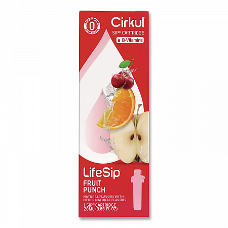 LifeSip Flavor Cartridge, Sugar-Free Fruit Punch (850021373399)