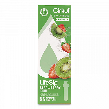 LifeSip Flavor Cartridge, Sugar-Free Strawberry Kiwi (850021373405)
