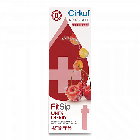 FitSip Flavor Cartridge, Sugar-Free White Cherry (850021373436)