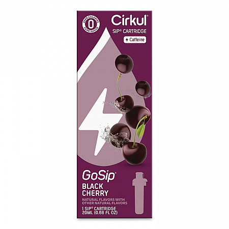 GoSip Flavor Cartridge, Sugar-Free Black Cherry (850021373467)