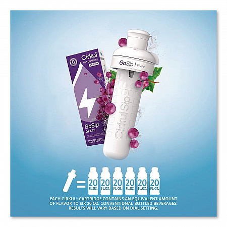 GoSip Flavor Cartridge, Sugar-Free Grape (850021373474)